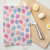 Pastel Balloons Geschirrtuch (Viertel Falte)