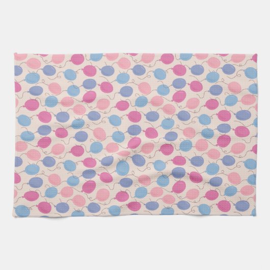 Pastel Balloons Geschirrtuch (Horizontal)