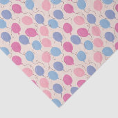 Pastel Balloons Whimsisches Muster Seidenpapier (Ausschnitt)