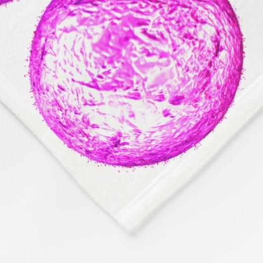 Pastel Balls Fleece Blanket (Ecke)