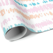 Pastel Batik Muster Geschenkpapier (Rolleneckpunkt)