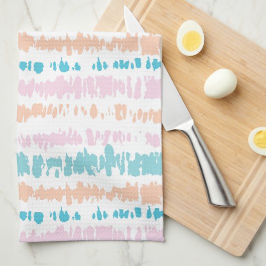Pastel Batik Muster Geschirrtuch (Viertel Falte)