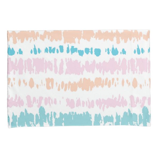 Pastel Batik Muster Kissenbezug (Vorderseite-Rechts)