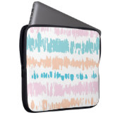 Pastel Batik Muster Laptopschutzhülle (Vorne Rechts)