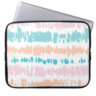 Pastel Batik Muster Laptopschutzhülle