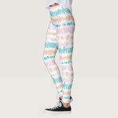 Pastel Batik Muster Leggings (Links)