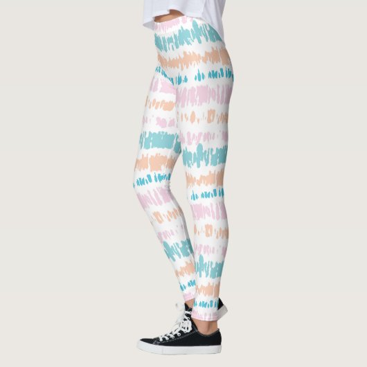 Pastel Batik Muster Leggings (Links)