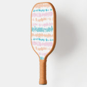 Pastel Batik Muster Pickleball Schläger (Links)