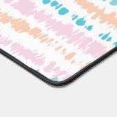 Pastel Batik Muster Schreibtischunterlage (Ecke)