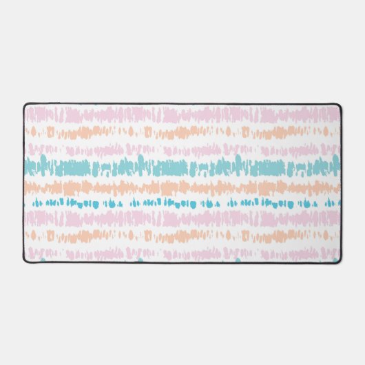 Pastel Batik Muster Schreibtischunterlage (Vorderseite)