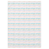 Pastel Batik Muster Tischdecke (Vorderseite)