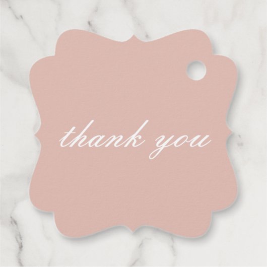 Pastel Beach Geschenkanhänger (Rückseite)