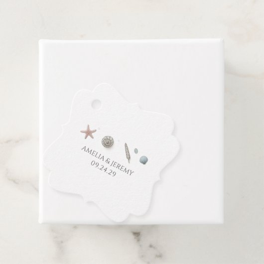 Pastel Beach Geschenkanhänger (Beispiel)