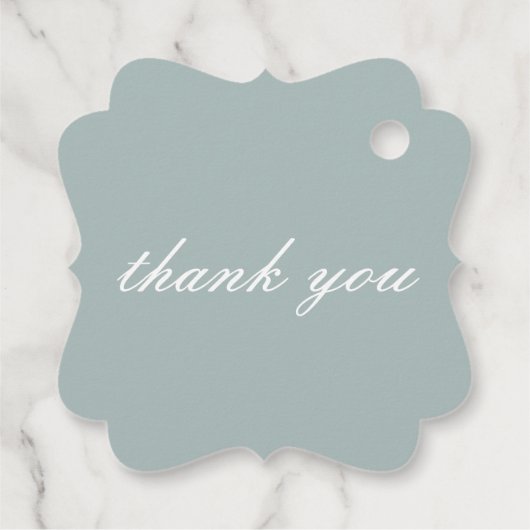 Pastel Beach Geschenkanhänger (Rückseite)