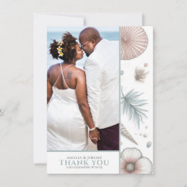 Pastel Beach Save the Date Dankeskarte