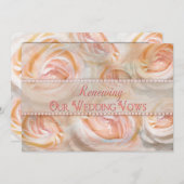 Pastel Beauty Erneuerende Stimmen Einladung - Rose (Vorne/Hinten)