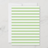 Pastel Bicycle | Kinderdusche Einladung (Rückseite)