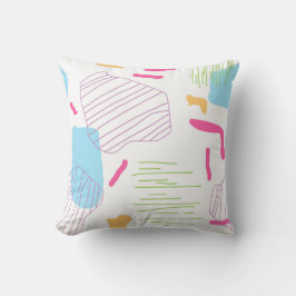 Pastel Bio Geometric Kissen