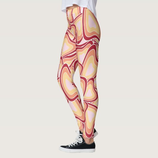 Pastel Bio Hearts Formen Leggings (Links)