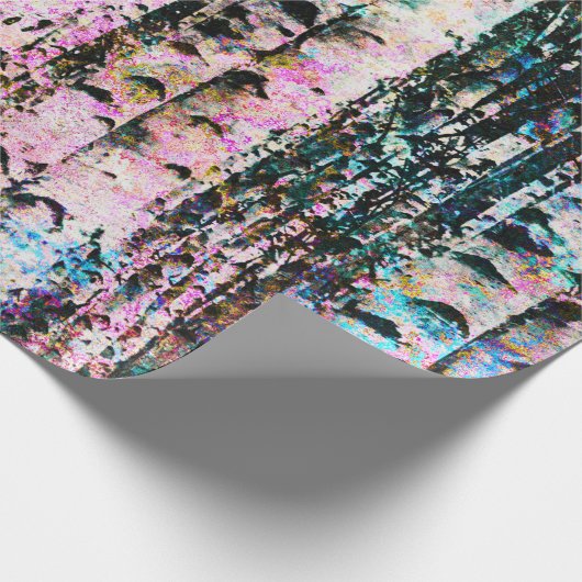 Pastel Birch Trees Geschenkpapier (Ecke)