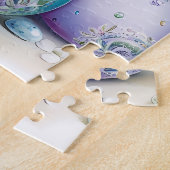 Pastel Bird, Peony and Easter Eggs Puzzle (Seite)