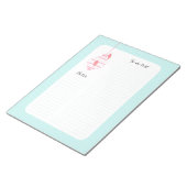 Pastel Birdcage Notizblock (angewinkelt)