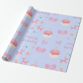 Pastel Birthday Celebration Geschenkpapier (Ungerollt)