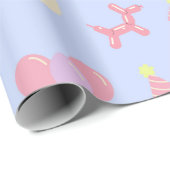 Pastel Birthday Celebration Geschenkpapier (Rolleneckpunkt)