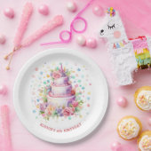 Pastel Birthday Kuchen Geburtstag Pappteller (Party)