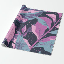 Pastel-Blätter auf dunklem Hintergrund