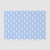 PASTEL BLAUE BABY FEET SEIDENPAPIER (Vorderseite)
