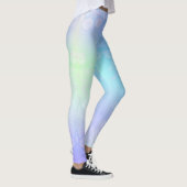 Pastel Blauer Regenbogen Leggings (Rechts)
