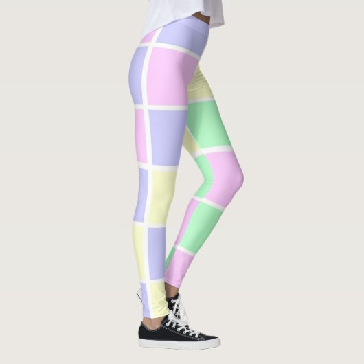 Pastel Blocks Leggings (Rechts)