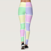 Pastel Blocks Leggings (Rückseite)