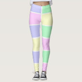 Pastel Blocks Leggings (Vorderseite)