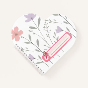 Pastel Bloom Florale Tagebücher für Teenager-Mädch