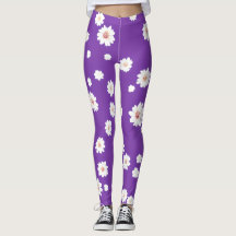 Pastel Bloom Leggings: zarte Blumeneleganz