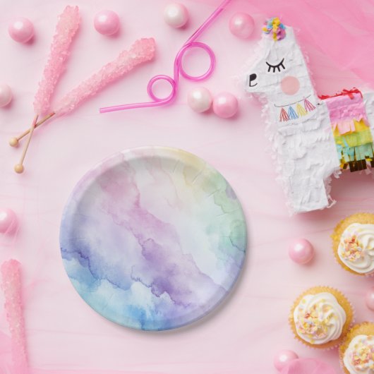 Pastel Bloom Paper Bowl Pappteller (Party)