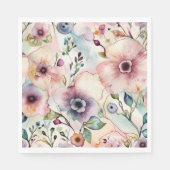 Pastel Bloom Symphony Serviette (Vorderseite)