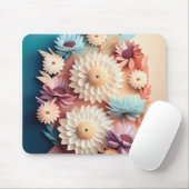 Pastel Blooms Mousepad (Mit Mouse)