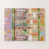 Pastel Blooms Nachbarschaft Puzzle (Horizontal)