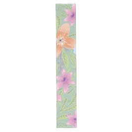 Pastel Blossom Table Runner Großer Tischläufer