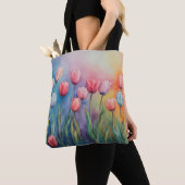 Pastel Blossom Tulips Tasche (Von Nahem)