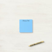 Pastel Blue Abend Sky Post-it Klebezettel (Auf Schreibtisch)