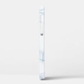 Pastel Blue Abstrakt Apple Samsung Handy Case (Rückseite / Links)