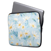 Pastel Blue Beauty Laptopschutzhülle (Vorderseite Links)