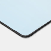 Pastel Blue Gradient Calligraphy Personalized Schreibtischunterlage (Ecke)