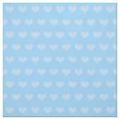 Pastel Blue Hearts Muster Stoff (Muster)