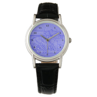 Pastel Blue Horace Racing Thoroughbred Racehorse Armbanduhr