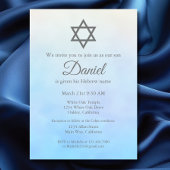 Pastel Blue Jewish Baby Namemony Zeremony Brit Mil Einladung